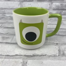 Disney Store Monsters Inc Mike Wazowski Coffee Mug One Eye Green Tea Cup - £12.80 GBP