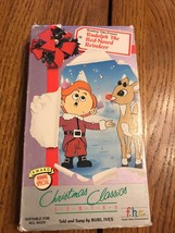 Nuovo Sigillato VHS ~ Rudolph The Red-Nosed Renna Natale Classici Serie ~1993 - £13.23 GBP