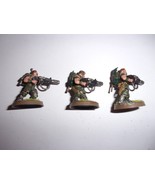 Warhammer 40,000 - Imperial Guard Catachan Melta Gun Operative x3 - $13.61