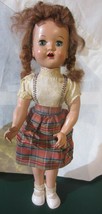 Vintage  Mary-Lu Walker Doll 1950&#39;s - £22.79 GBP