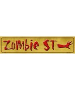 Zombie Street Metal Novelty Street Sign - £26.33 GBP