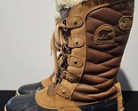 Sorel Women&#39;s Size 7.5 Tofino II Boot Tan/Brown Faux Fur Trim - £22.82 GBP