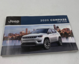 2020 Jeep Compass User Guide OEM I03B07057 - £39.55 GBP