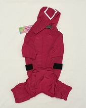 NWT Squid Game dog costume Masked Soldier Jumpsuit size L Netflix pet ap... - $10.00