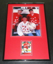 Brett Hull Signed Framed 11x17 Photo Display w/ Wayne Gretzky Mark Messier - £58.39 GBP