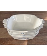 CORNFLOWER BLUE Corning Ware 3 Petite Pans P-41 - $17.91 CAD