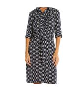 Laundry by Shelli Segal Blue Pattern Dress Sz 10 - $692.64 MXN