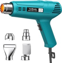 Yeegewin Heat Gun Dual Temperature Settings 800℉&amp;1112℉, Heavy Duty Hot Air Gun - £22.09 GBP