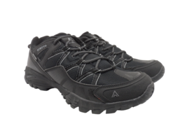 Humtto Men&#39;s Low-Cut Athletic Trail Hiking Shoes 110609A-3 Black/Black S... - £67.07 GBP