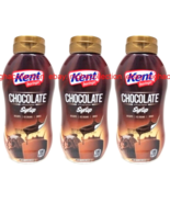 3 Bottles x Kentboringer Chocolate Syrup 11.4oz Milk, Drinks, IceCreams ... - $22.76