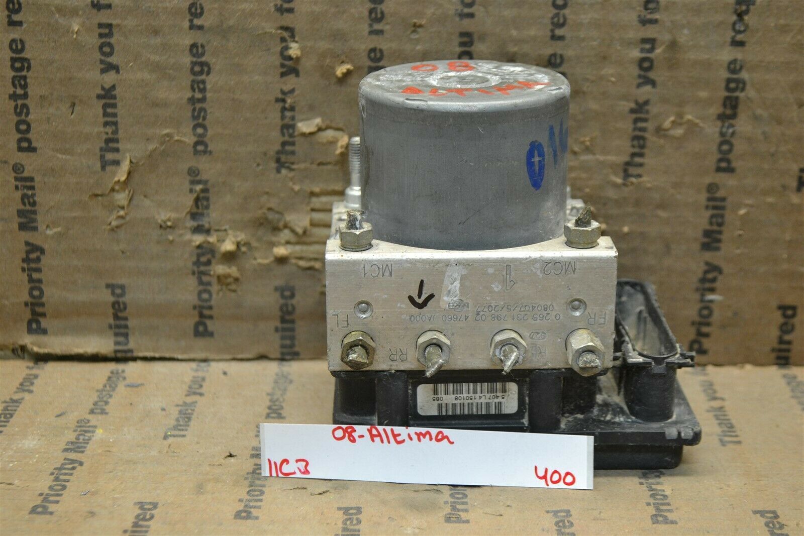 Primary image for 08-09 Nissan Altima ABS Pump Control OEM Module 47660JA000 400-11c3
