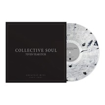 Collective Soul 7EVEN Year Itch Greatest Hits Vinyl New! Limited Clear Black Lp! - £27.45 GBP