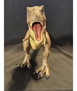 Jurassic World Roar Attack T-Rex Figure Mattel Dino Escape Scan Tag Tested - $34.23 CAD