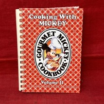 Cooking with Mickey (Gourmet Mickey Cookbook) Volume II Disney Parks Recipes - $14.73