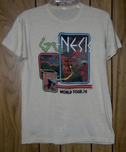 Genesis Concert Shirt Vintage 1978 And Then There Were Three Single Stit... - $164.99