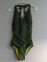 Adore Me Women&#39;s Bathing Suite Swimwear One Piece 07300 Green Size 0X - $17.09