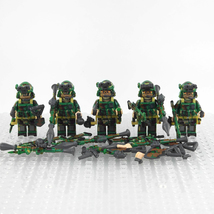 5pcs The Kommando Spezialkrafte (KSK) German Special Forces Minifigures Set - £14.15 GBP
