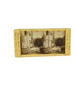 Church Tomb Frateli Aluminari Stereo Cards Stereoview 1900&#39;s Rare Unique - $47.50