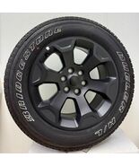 New Takeoff 20&quot; Satin Black Wheels Bridgestone Tire Fits 2022-2025 Jeep ... - $1,751.81 CAD
