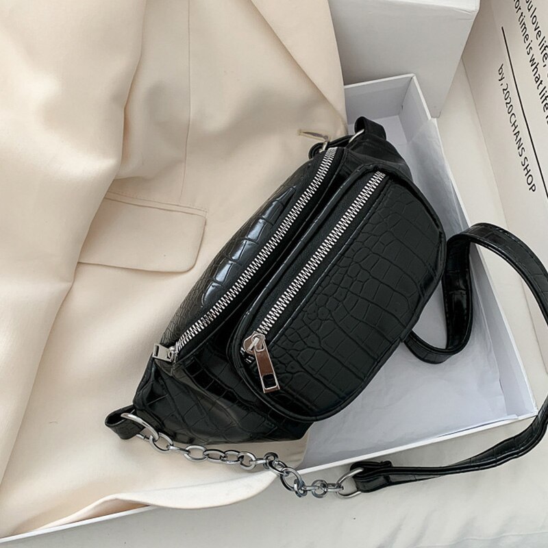Primary image for  Pattern PU Leather Waist Pa Women Fanny Pack 2022 Anti-theft Crossbody Bag Smal