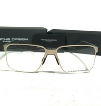 Porsche Design P8313 B Eyeglasses Frames Black Gold Square Full Rim 57-1... - $93.29