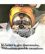 Chival Regal Scotch Whisky 1979 Advertisement Christmas Distillery Alcoh... - €25,64 EUR