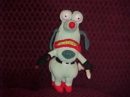 9&quot; AAAHH! Real Monsters The Gromble Plush Toy By Nickelodeon 1997 Viacom Rare - £193.94 GBP