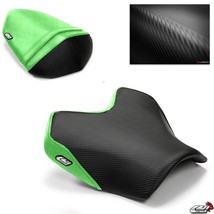 Kawasaki Z1000 Seat Covers 2007 2008 2009 Black Green Rider Passenger Lu... - $110.00