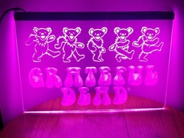 Grateful Dead Led Neon Sign Hang Wall Home Decor, Room, Craft Art Glowing - £20.39 GBP+