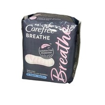Carefree Breathe Daily Liners, Irritation-Free Protection, Regular, 16 L... - £7.01 GBP
