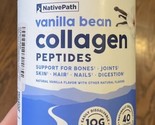 NativePath Vanilla Bean Collagen Peptides, 214 g, 7.5 oz, 20 Servings  - $41.61