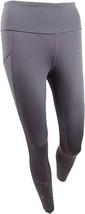 Ideology Womens Perforated Ankle Leggings Size X-Small Color Violet Stone - £28.89 GBP