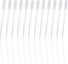 150Pcs 0.5ml Plastic Transfer Pipettes Graduated Pipet for Cupcake - £11.86 GBP