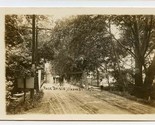 Race Bridge Real Photo Postcard Waynesville Ohio 1914 Horse &amp; Buggy Cros... - $31.64