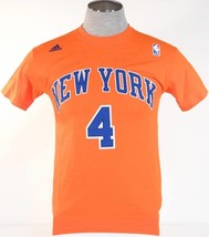 Adidas New York Knicks Billups 4 Orange Short Sleeve Tee T Shirt Mens NWT - $22.49
