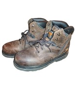 Timberland Pro 24/7  Work Boots Men&#39;s 11 Pit Boss Steel Toe 33034 Brown ... - $64.99