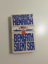 beneath the silent Sea by richaard P. Henrick 1988 paperback fiction novel - £4.67 GBP
