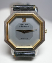 SEIKO LASSALE NOS LADIES LEATHER WATCH REF. ULY66 - $444.13