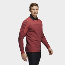 Adidas FJ9971 Golf Primeknit Pullover Sweater Black/Flash Red ( XL ) - $117.88