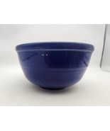 sevilla pottery Vtg 1930s  8 In Cobalt Blue Bowl - $34.13 CAD