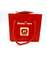 Eternal Love Apple Shaped Gift Box - Red Rose With Heart Necklace - New,... - £31.54 GBP