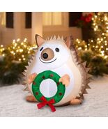 3 Ft Airblown Hedgehog LED Lighted Christmas Inflatable Outdoor Home Dec... - $47.35 CAD