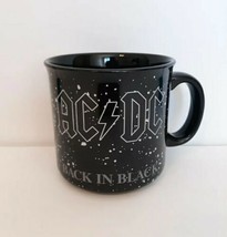AC DC Coffee Mug 16 oz. -  AC/DC Back in Black &amp; White Mug (See Descript... - £11.04 GBP