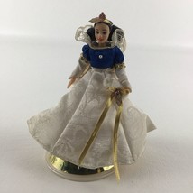 Walt Disney Petite Holiday Princess Snow White Doll Bell Vintage 1998 Mattel - £12.98 GBP