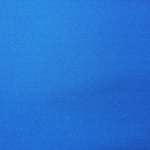 Tessuto 1970&#39;s 1960&#39;s Blu Poliestere Tessuto 147cmx325cm - £85.94 GBP