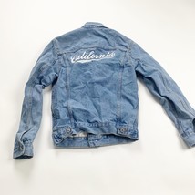 John Galt Denim Jacket Womens Blue California Embroidered Long Sleeve Co... - $266.76 MXN