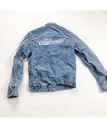 John Galt Denim Jacket Womens Blue California Embroidered Long Sleeve Co... - $266.76 MXN