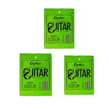 3 Set Of 6Pcs Tx620 Acoustic Guitar Strings Replacement Extra Light W6U7 - £12.63 GBP