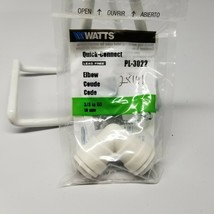 Watts PL-3022 3/8 x 3/8-Inch Lead-Free Quick Connect Elbow - £4.72 GBP