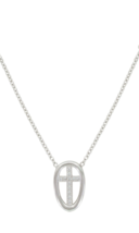 Sterling Lane ~ Virtue of Faith Cross Necklace - £71.58 GBP